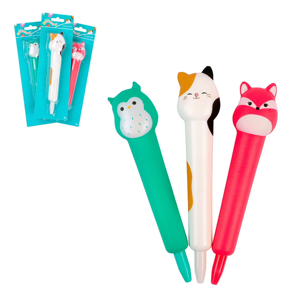 JOUET K.I.D. INC. impulse buying Squishmallow Squishy Pen, Assortment, 1 Count