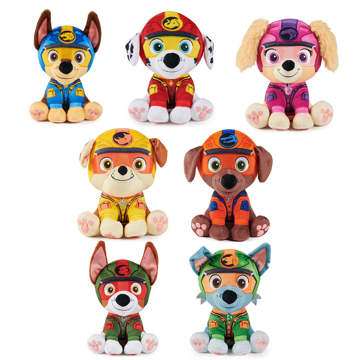 JOUET K.I.D. INC. Plushes Paw Patrol Jungle Pups Plush, Assortment, 1 Count 778988499108