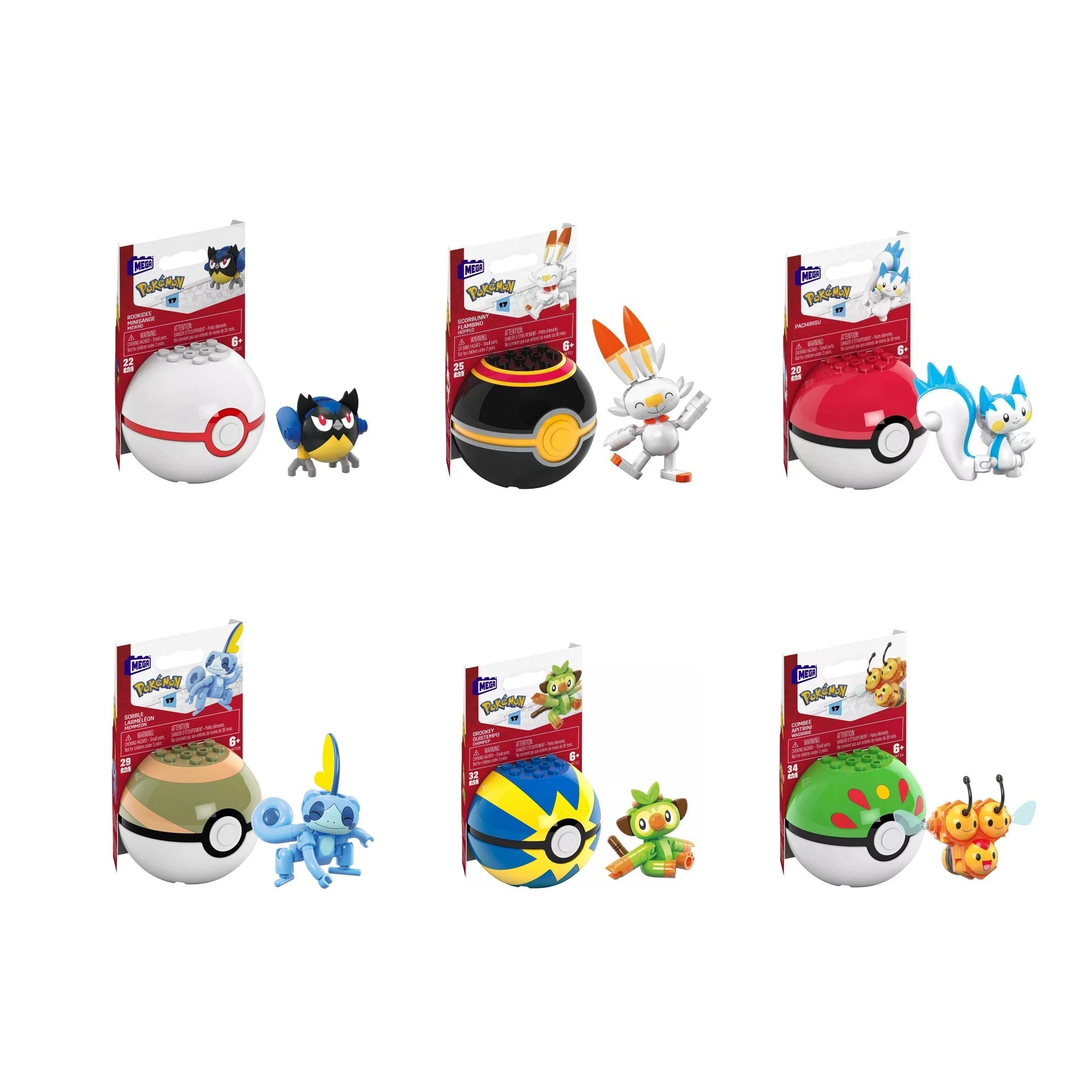 Mega Construx™ Pokémon, Pokeball Generation | Party Expert