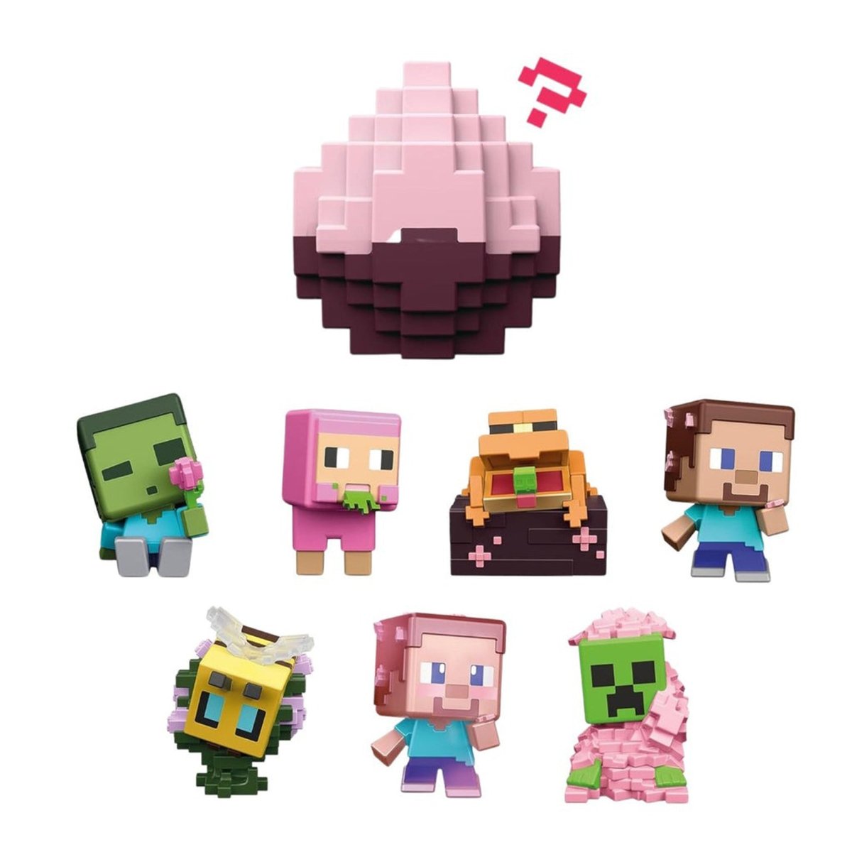 JOUET K.I.D. INC. Toys & Games Minecraft Mini Mode Spawn Egg Toy, Assortment, 1 Count 194735292509
