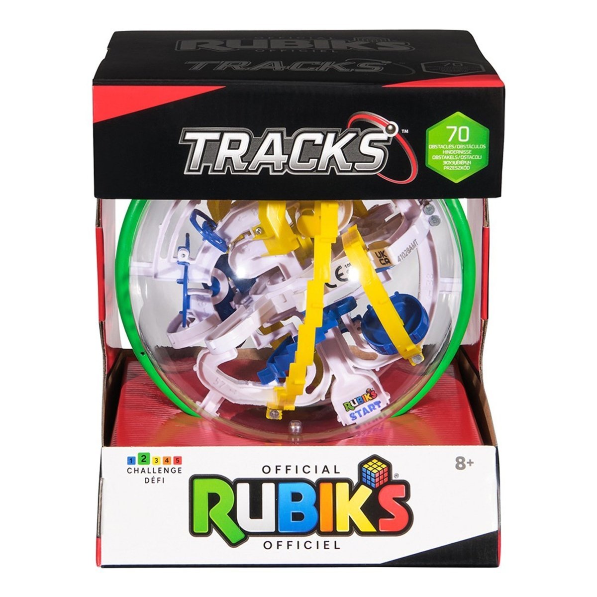 JOUET K.I.D. INC. Toys & Games Rubik's Tracks 3D Gravity Maze, 1 Count 778988502945
