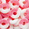 JUST CANDY Candy Bar Pink Sour Watermelon Gummy Rings, 12 Oz, 1 Count 715786584469
