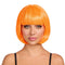 KAI YEE LIMITED Costume Accessories Neon Orange Bob Wig for Adults 840482504067