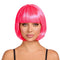 KAI YEE LIMITED Costume Accessories Neon Pink Bob Wig for Adults 840482504050