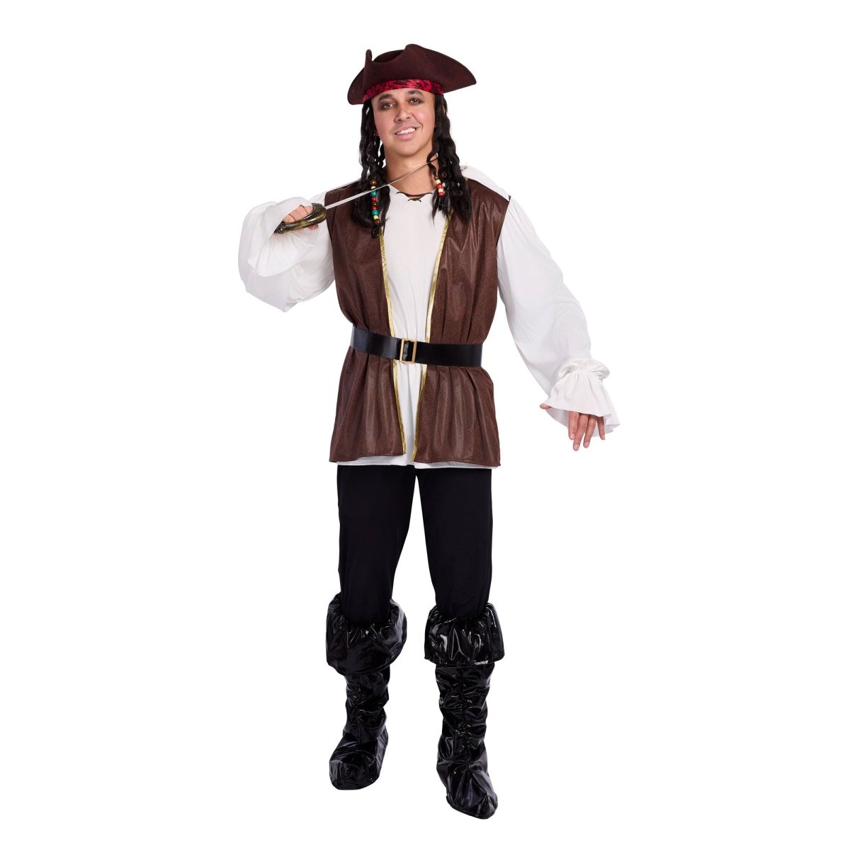 KAI YEE LIMITED Costumes Captain of the Sea Costume for Adults 850023088956
