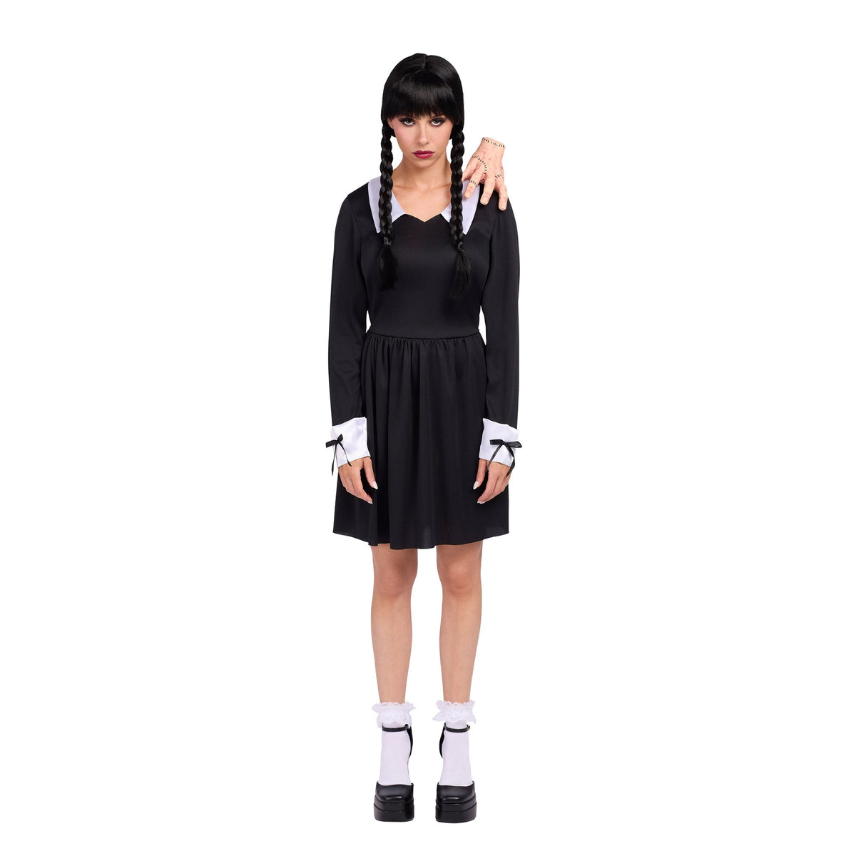 KAI YEE LIMITED Costumes Midnight Mind Costume for Adults, Black Dress
