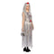 KAI YEE LIMITED Costumes Zombie Bride Costume for Adults, Grey Dress