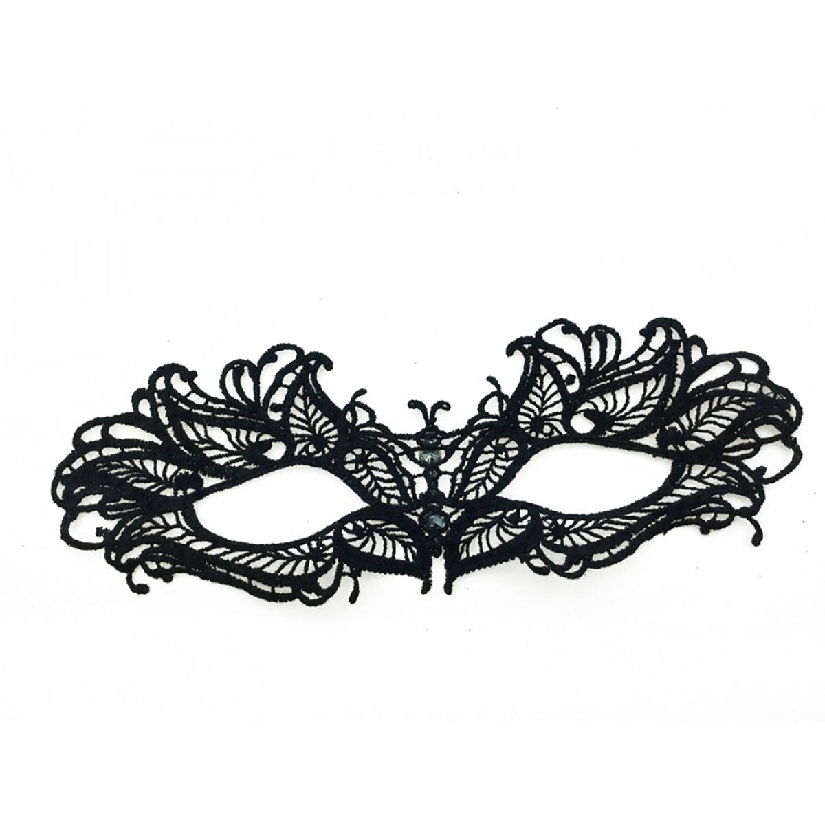 KBW GLOBAL CORP Costume Accessories Brocade Mascarade Black Lace Eye mask , 1 Count 831687001109
