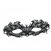 KBW GLOBAL CORP Costume Accessories Brocade Mascarade Black Lace Eye mask , 1 Count 831687001109
