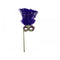 KBW GLOBAL CORP Costume Accessories Gold and Purple Venetian Mask with Ostrich Feathers and Stick, 1 Count 831687011276
