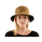 KBW GLOBAL CORP Costume Accessories Gold Hat with Precious Stones for Adults 831687044663