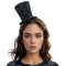 KBW GLOBAL CORP Costume Accessories Mini Black Top Hat for Adults 831687067945