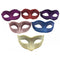 KBW GLOBAL CORP Costume Accessories Multicolored Venetian Masks, Assortment, 1 Count