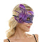 KBW GLOBAL CORP Costume Accessories Purple Venetian Mask with Side Feathers, 1 Count 831687064227