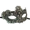 KBW GLOBAL CORP Costume Accessories Silver Masquerade Mask, 1 Count 831687017759