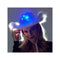 KBW GLOBAL CORP Costume Accessories White Light-Up Cowboy Hat for Adults 831687045042