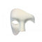 KBW GLOBAL CORP Costume Accessories White Venetian Phantom Mask, 1 Count 831687134840