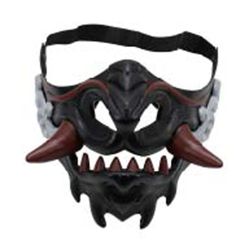 KBW GLOBAL CORP Costumes Accessories Demon Half-Mask for Adults, 1 Count 831687052095