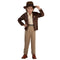 KROEGER Costumes Indiana Jones Qualux Costume for Kids