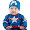 KROEGER Costumes Marvel Captain America Costume for Babies, Blue Jumpsuit