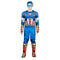 KROEGER Costumes Marvel Captain America Qualux Costume for Adults, Jumpsuit and Mask