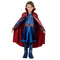 KROEGER Costumes Marvel Dr.Strange Qualux Costume for Kids, Blue Tunic Top with Red Cape