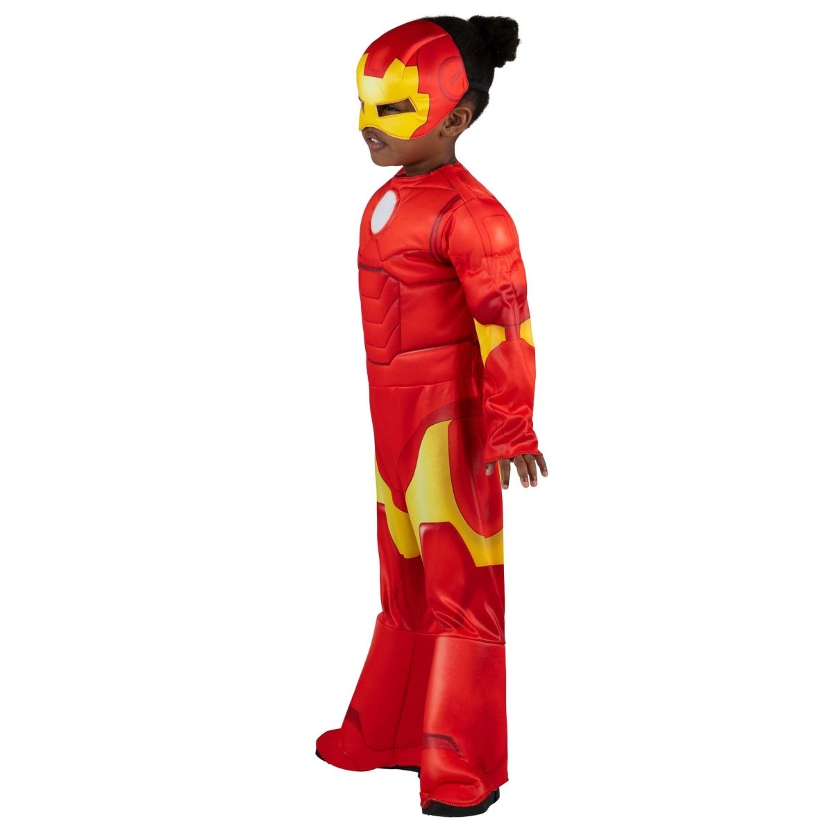 Marvel Iron Man Costume for Toddlers, Padded Jumpsuit Party Expert