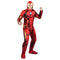 KROEGER Costumes Marvel Iron Man Qualux Costume for Adults, Red Jumpsuit and Mask