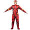 KROEGER Costumes Marvel Iron Man Qualux Costume for Adults, Red Jumpsuit and Mask