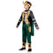 KROEGER Costumes Marvel Loki Qualux Costume for Kids, Jumpsuit and Cape