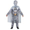KROEGER Costumes Marvel Moon Knight Qualux Costume for Kids, White and Grey Jumpsuit