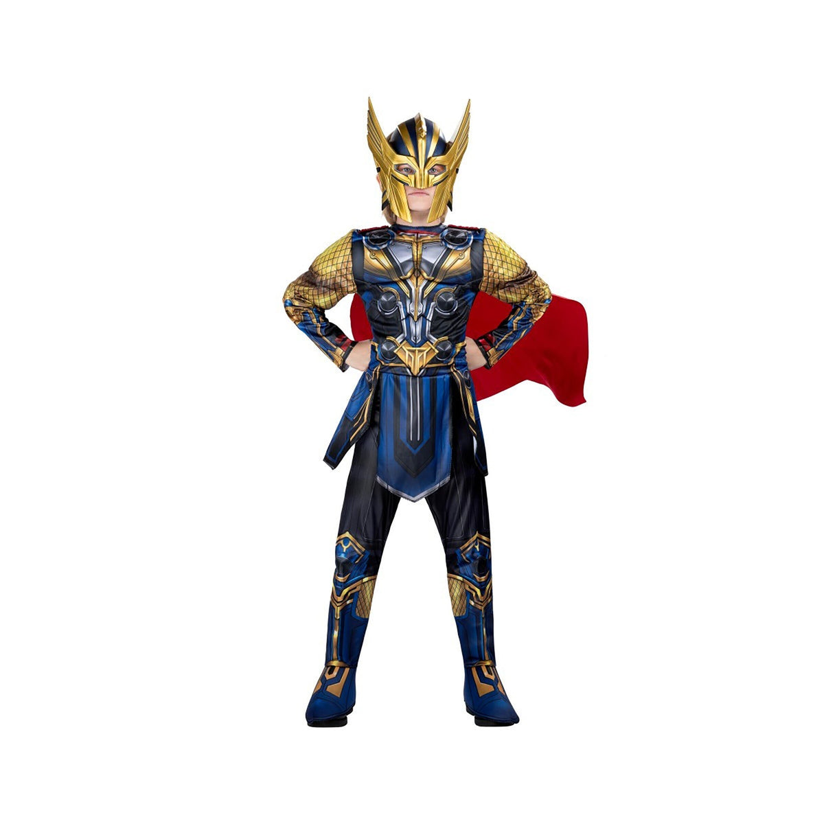 KROEGER Costumes Marvel Thor Qualux Costume for Kids, Padded Jumpsuit