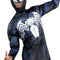 KROEGER Costumes Marvel Venom Costume for Kids, Black Padded Jumpsuit