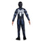 KROEGER Costumes Marvel Venom Costume for Kids, Black Padded Jumpsuit