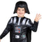 KROEGER Costumes Star Wars Darth Vader Costume for Toddlers, Black Padded Jumpsuit