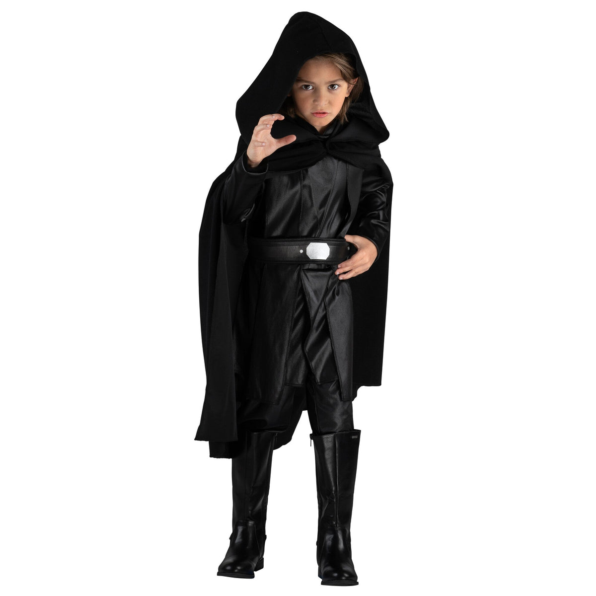 KROEGER Costumes Star Wars Luke Skywalker Costume for Kids, Black Padded Jumpsuit