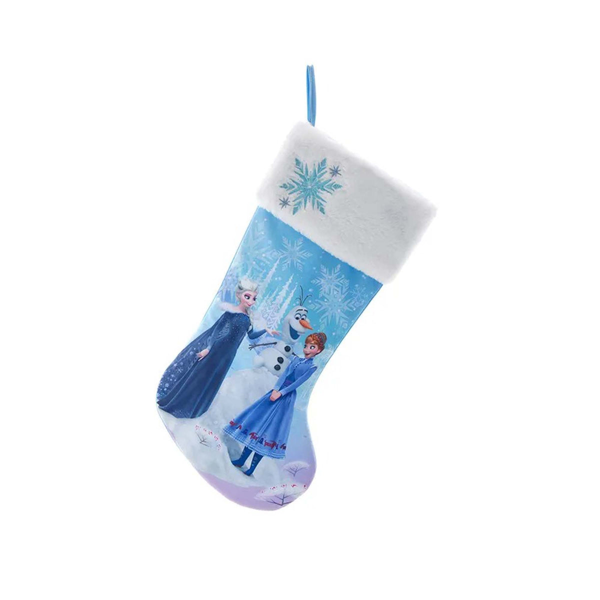 KURT S. ADLER INC Christmas Disney Frozen Christmas Stocking with Embroidery, 19 Inches, 1 Count 086131820144