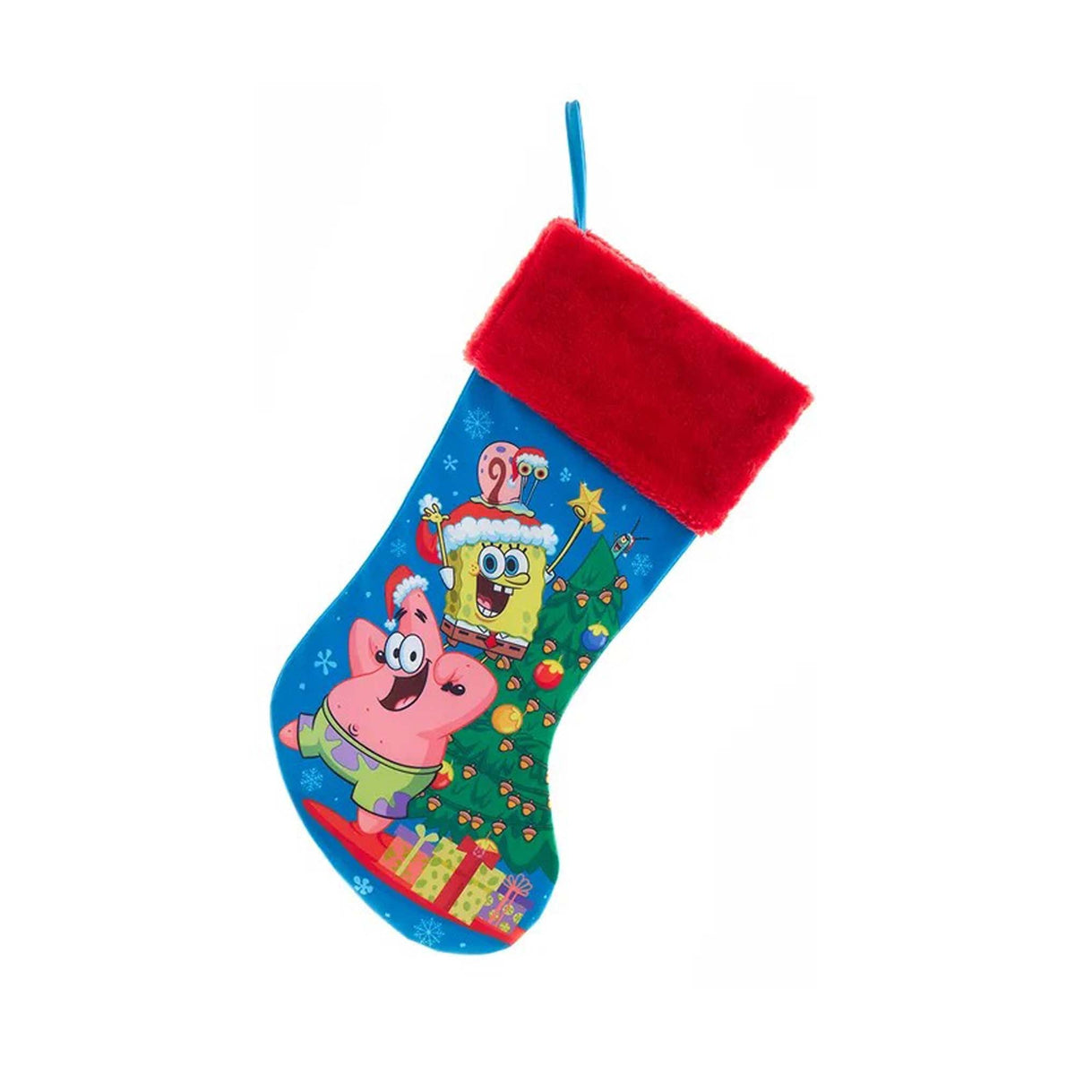 KURT S. ADLER INC Christmas Spongebob Squarepants Christmas Stocking, 19 Inches, 1 Count