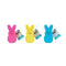 Laura Giger & Associates Inc. Easter Easter Peeps Bubble Bunny Toy, Assortment
