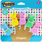 Laura Giger & Associates Inc. Easter Peeps Easter Bunny Finger Puppets, 5 Count