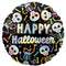 LE GROUPE BLC INTL INC Balloons Bare Bones Round Foil Balloon, 18 Inches, 1 Count 26635479356