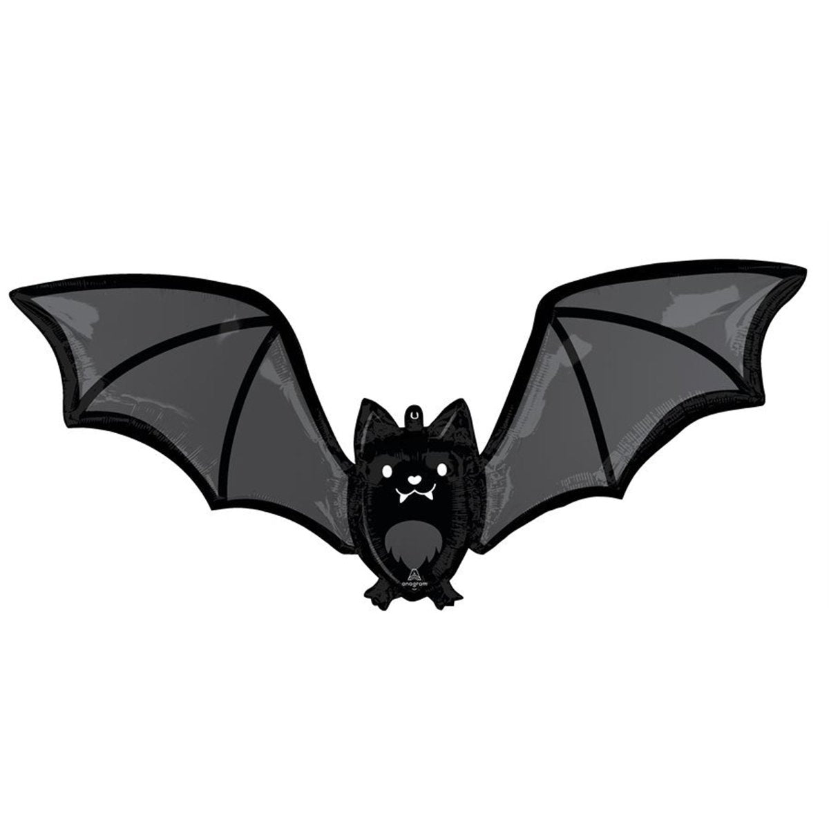 LE GROUPE BLC INTL INC Balloons Batty Bat Supershape Foil Balloon, 30 Inches, 1 Count 26635467001