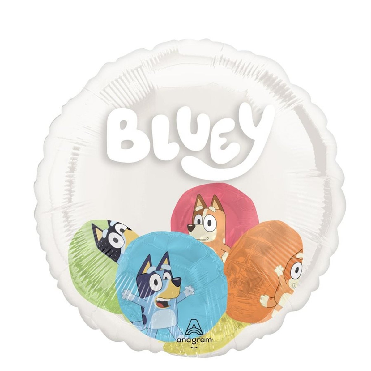 LE GROUPE BLC INTL INC Balloons Bluey Insider Balloon, 20 Inches, 1 Count 026635485067