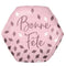 LE GROUPE BLC INTL INC Balloons Blush "Bonne Fête" Supershape Foil Balloon, Pink and Rose Gold, 23 Inches, 1 Count 026635460811