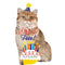 LE GROUPE BLC INTL INC Balloons Cat "Bonne Fête" Supershape Foil Balloon, 25 Inches, 1 Count 026635458351