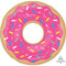 LE GROUPE BLC INTL INC Balloons Donut Supershape Foil Balloon, 27 Inches, 1 Count 026635378567