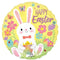 LE GROUPE BLC INTL INC Balloons Easter Bunny Love Foil Balloon, 18 Inches, 1 Count 026635471015