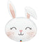 LE GROUPE BLC INTL INC Balloons Floppy Eared Bunny Supershape Foil Balloon, 37 Inches, 1 Count