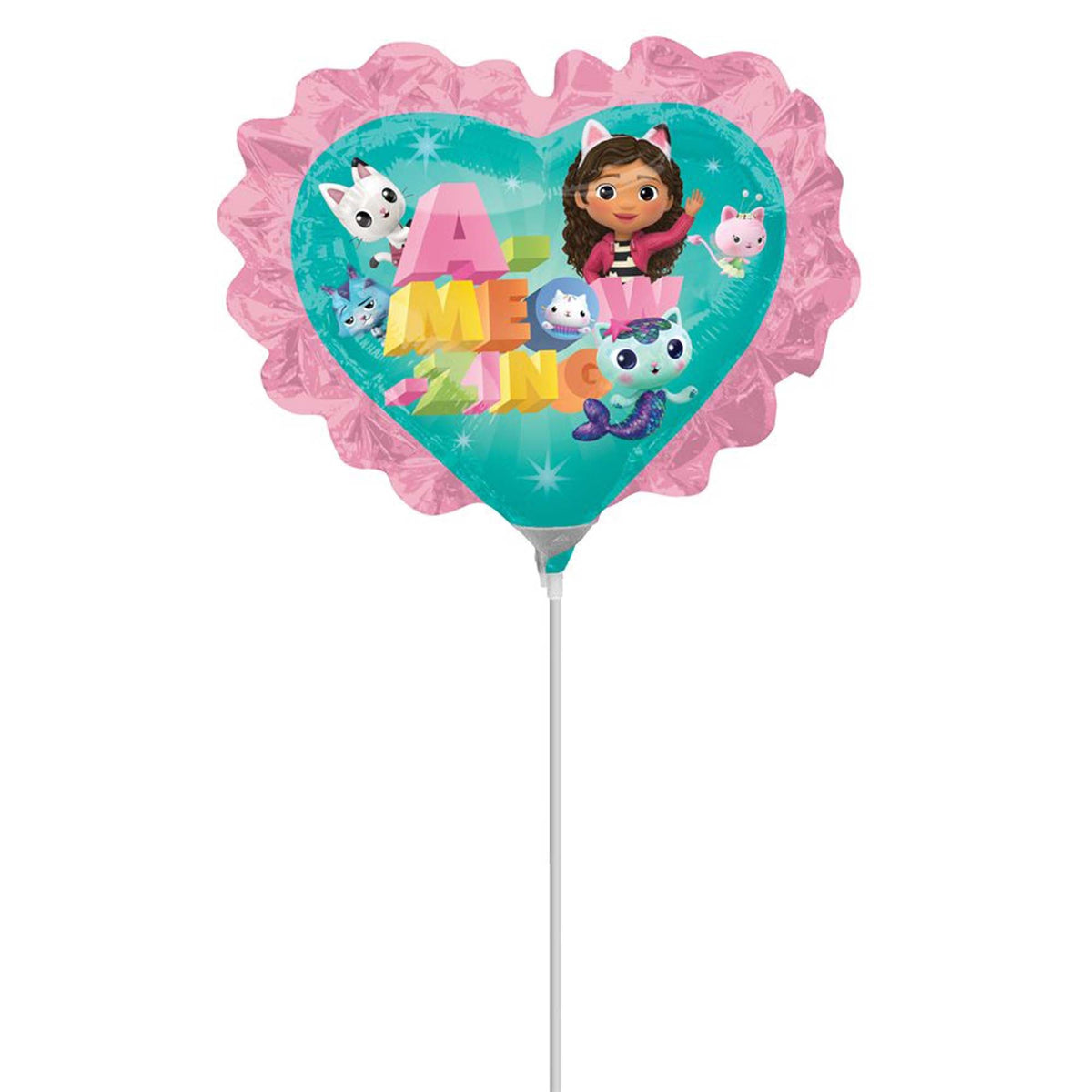 LE GROUPE BLC INTL INC Balloons Gabby's Dollhouse Air-Filled Balloon, 14 Inches, 1 Count