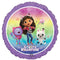 LE GROUPE BLC INTL INC Balloons Gabby's Dollhouse Round Foil Balloon, 18 Inches, 1 Count 026635483711